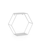 Hexagon Shaped Wall Mount Shelf Shelf