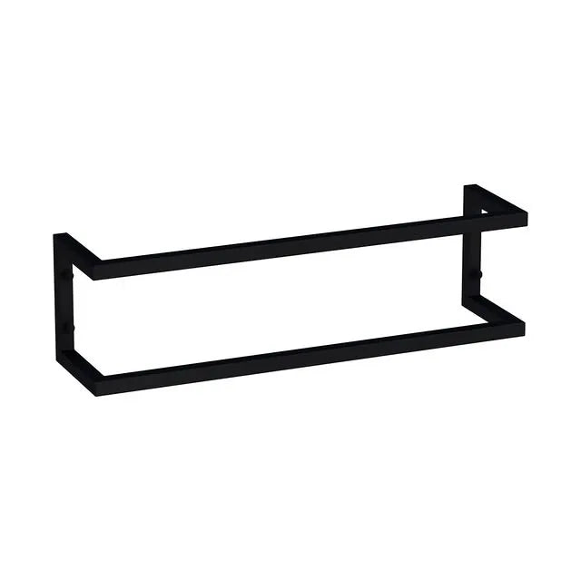Rectangle Shaped Wall Mount Shelf and Towel Hanger