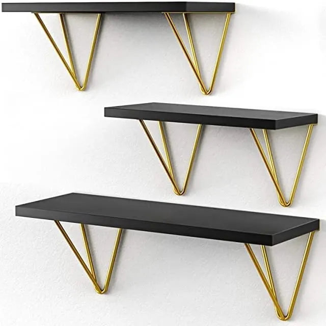 Set of Three Wall Mount Shelf
