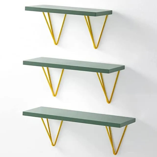 Set of Three Wall Mount Shelf
