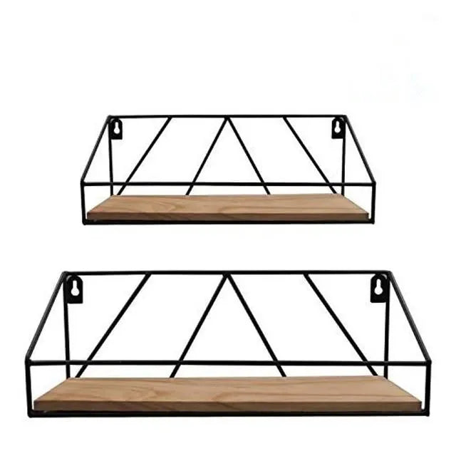 Set Of Two Wall Mount Shelf