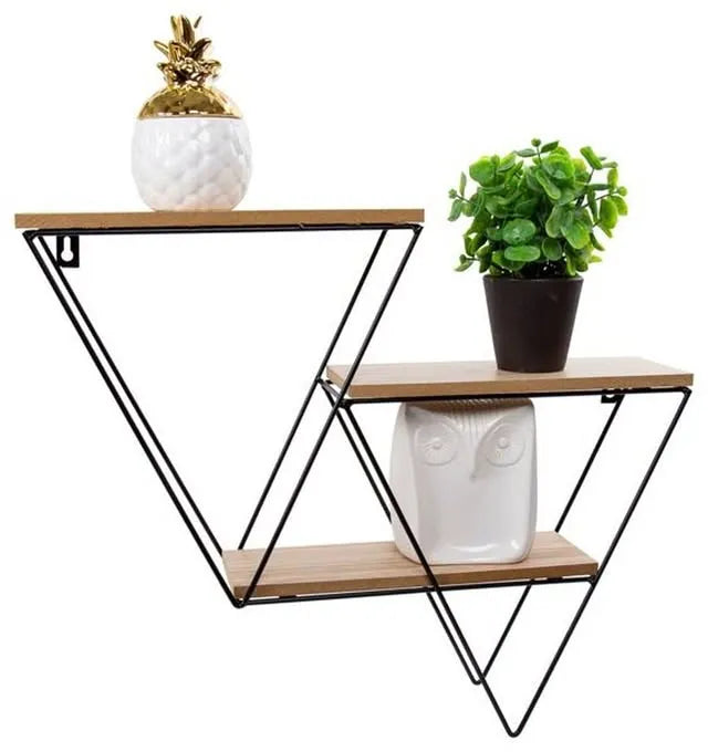 Triangle Shaped Wall Mount Shelf