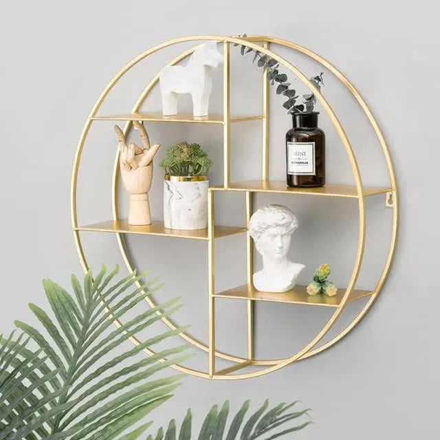 Round Shaped Wall Mount Shelf