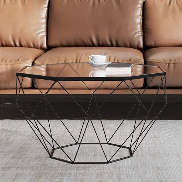 Hexagon Shaped Coffee Table
