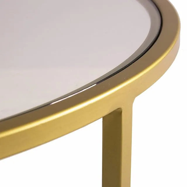 Round Shaped Nesting Table Coffee Table