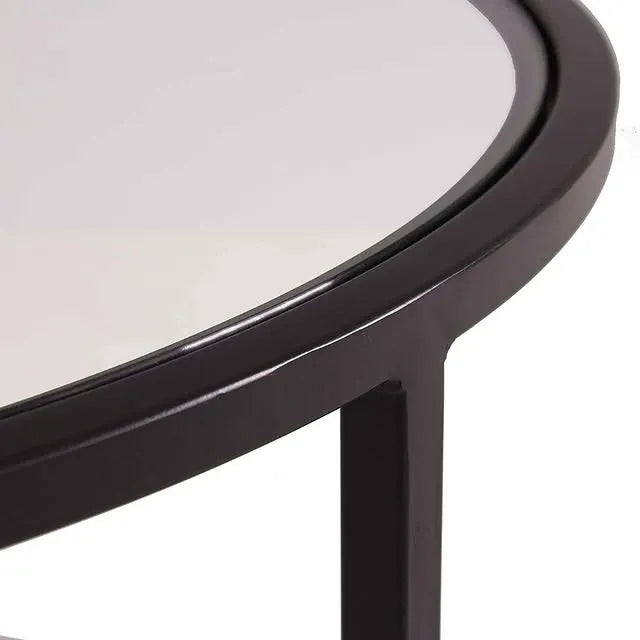 Round Shaped Nesting Table Coffee Table