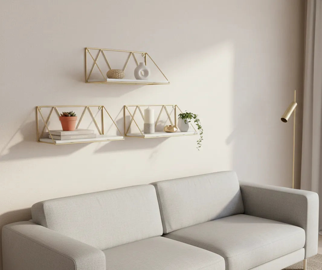 Rectangular shelf Set of Three