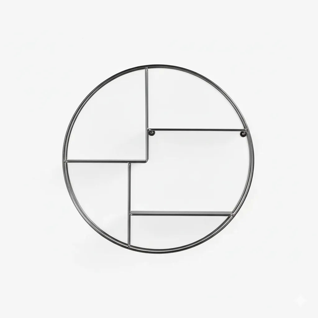 Round Shaped Wall Mount Shelf