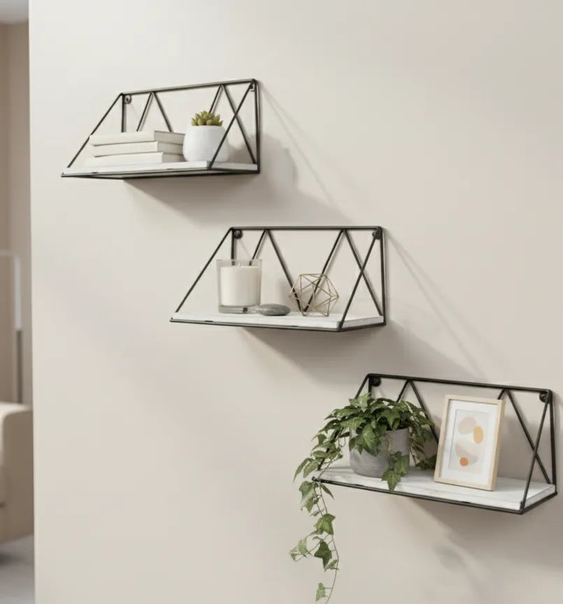 Rectangular shelf Set of Three