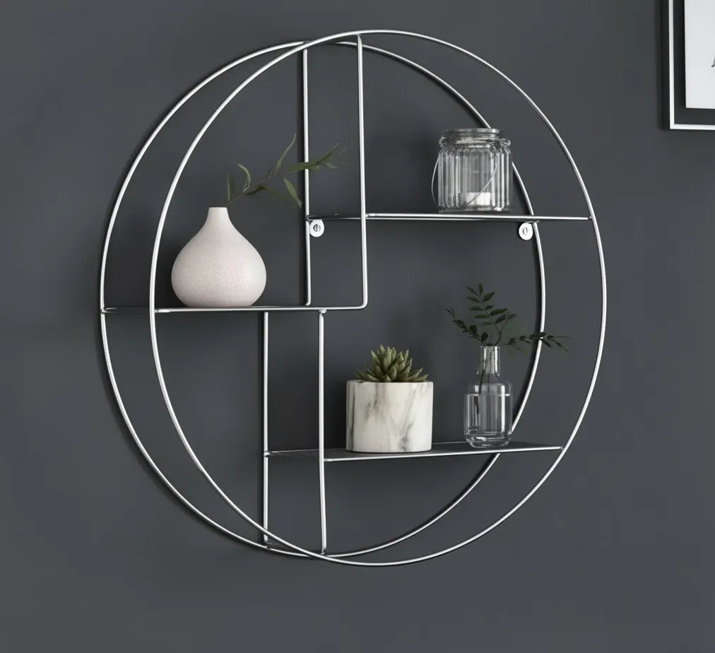 Round Shaped Wall Mount Shelf