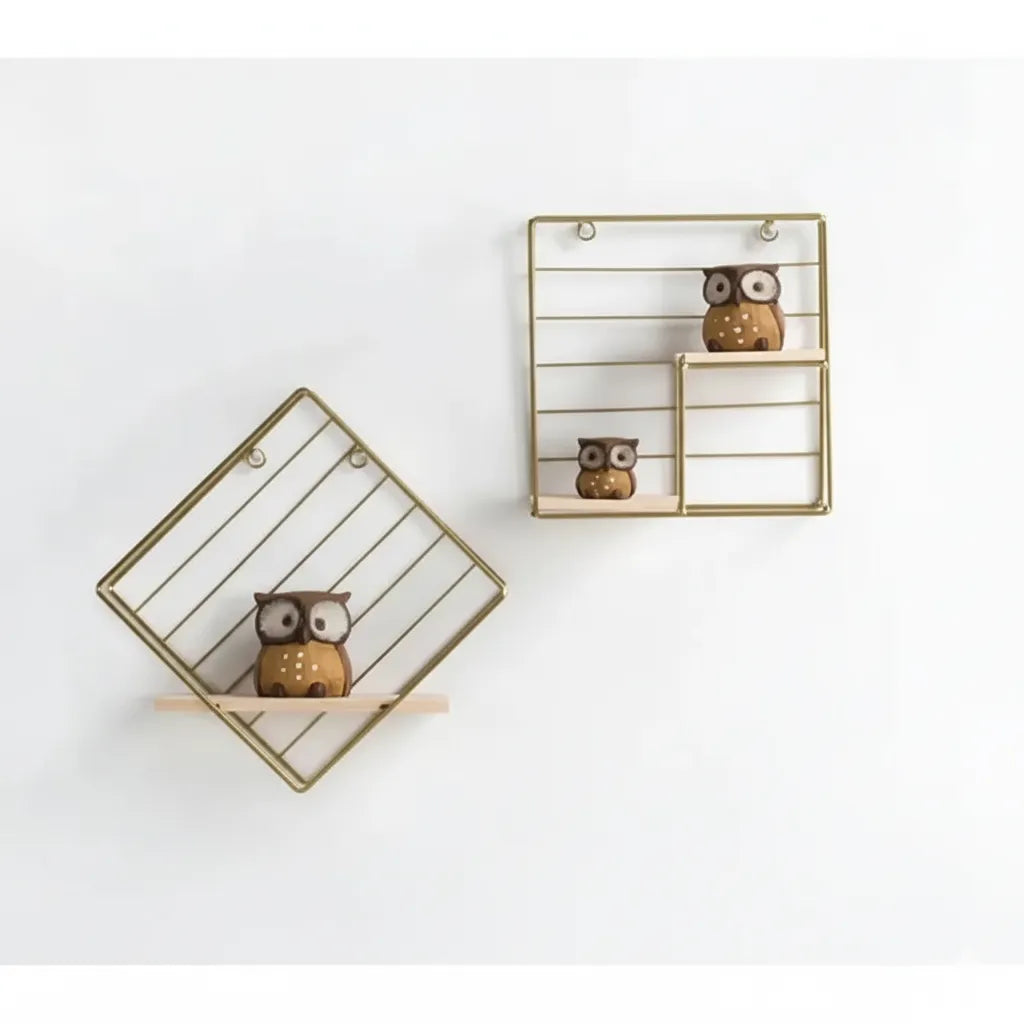 Set Of Two Wall Mount Shelf